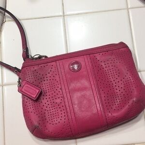 Coach wristlet
